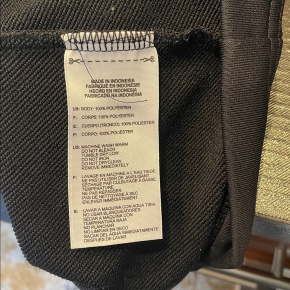 Adidas Black Hoodie with Gray Stripes women - Picture 7 of 8